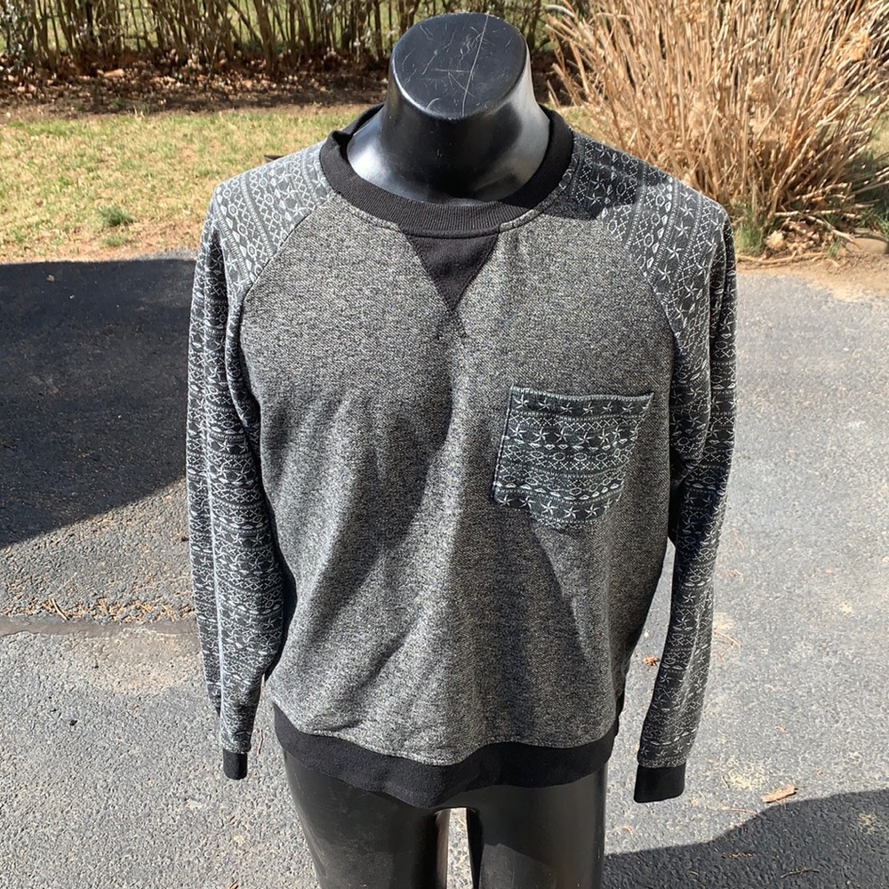 American Exchange Crew Neck Long Sleeve Swester XL